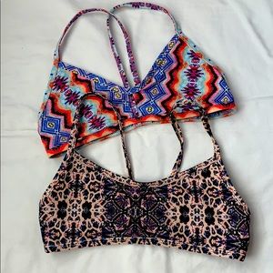 NWOT Jolyn bikini tops size M